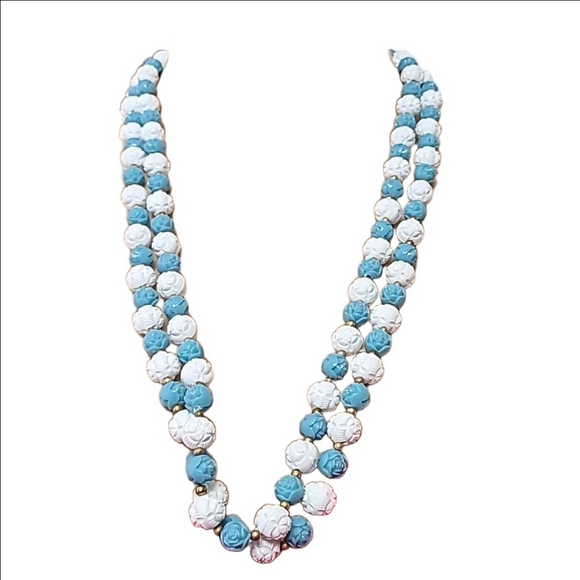 Vintage Beaded Necklace - Picture 1 of 11